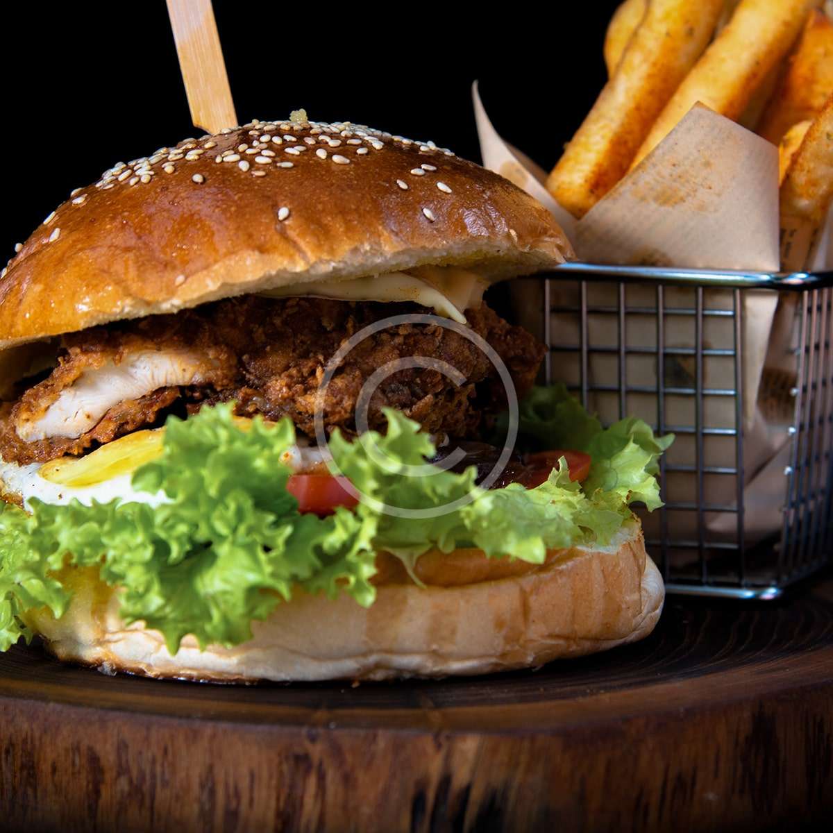 Sweet Chili Beef Burger