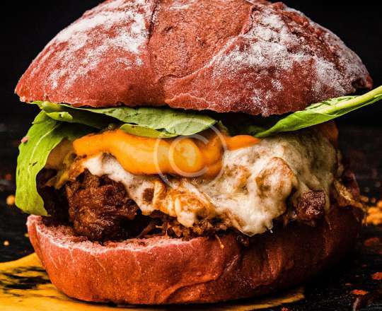 Supreme Nacho Burger